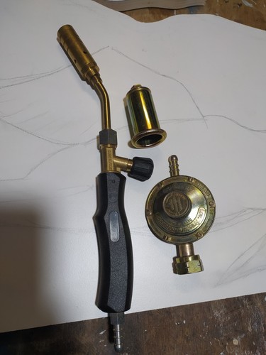 Cannello bruciatore gas per - cannello, a
